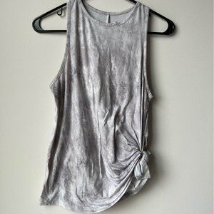 Tie front workout top